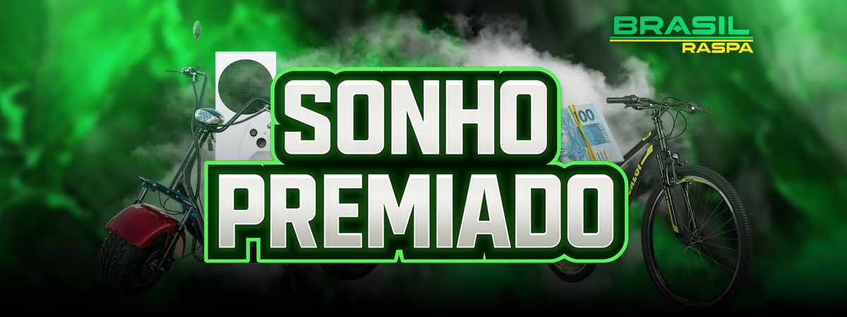 SONHO PREMIADO - R$ 2,00 - PRÊMIOS DE ATÉ R$5.000,00 